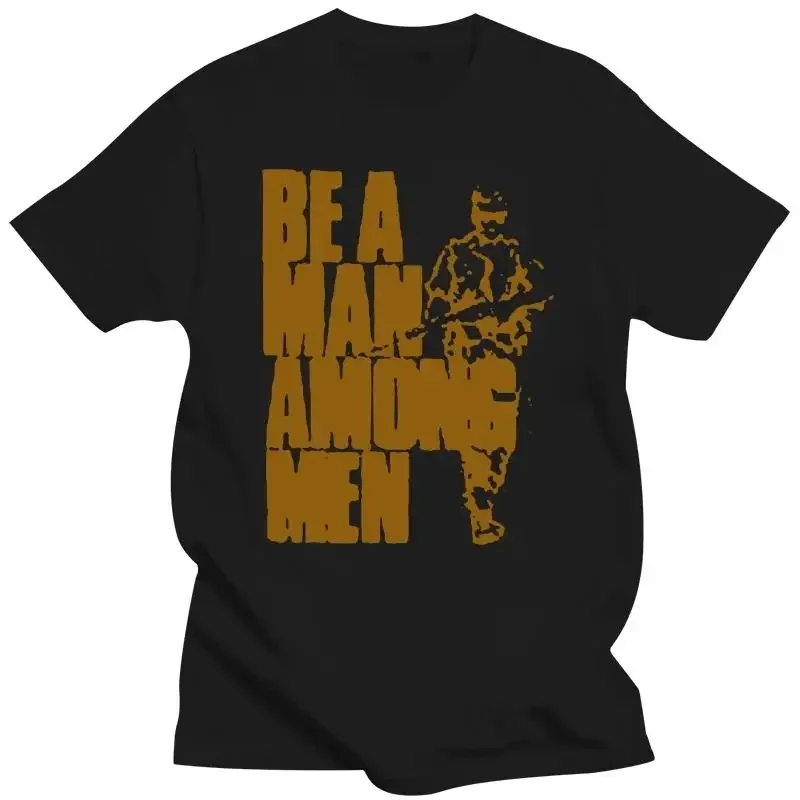 Be a man among men NEW Rhodesia T-Shirt Men Women Rhodesian Light Infantry Shirt Cotton O-Neck Plus Size Tees