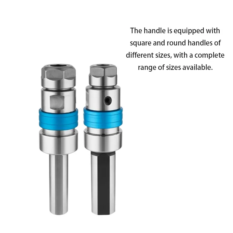 CNC lathe machining center tapping tool handle telescopic overload protection bidirectional floating tapping tool