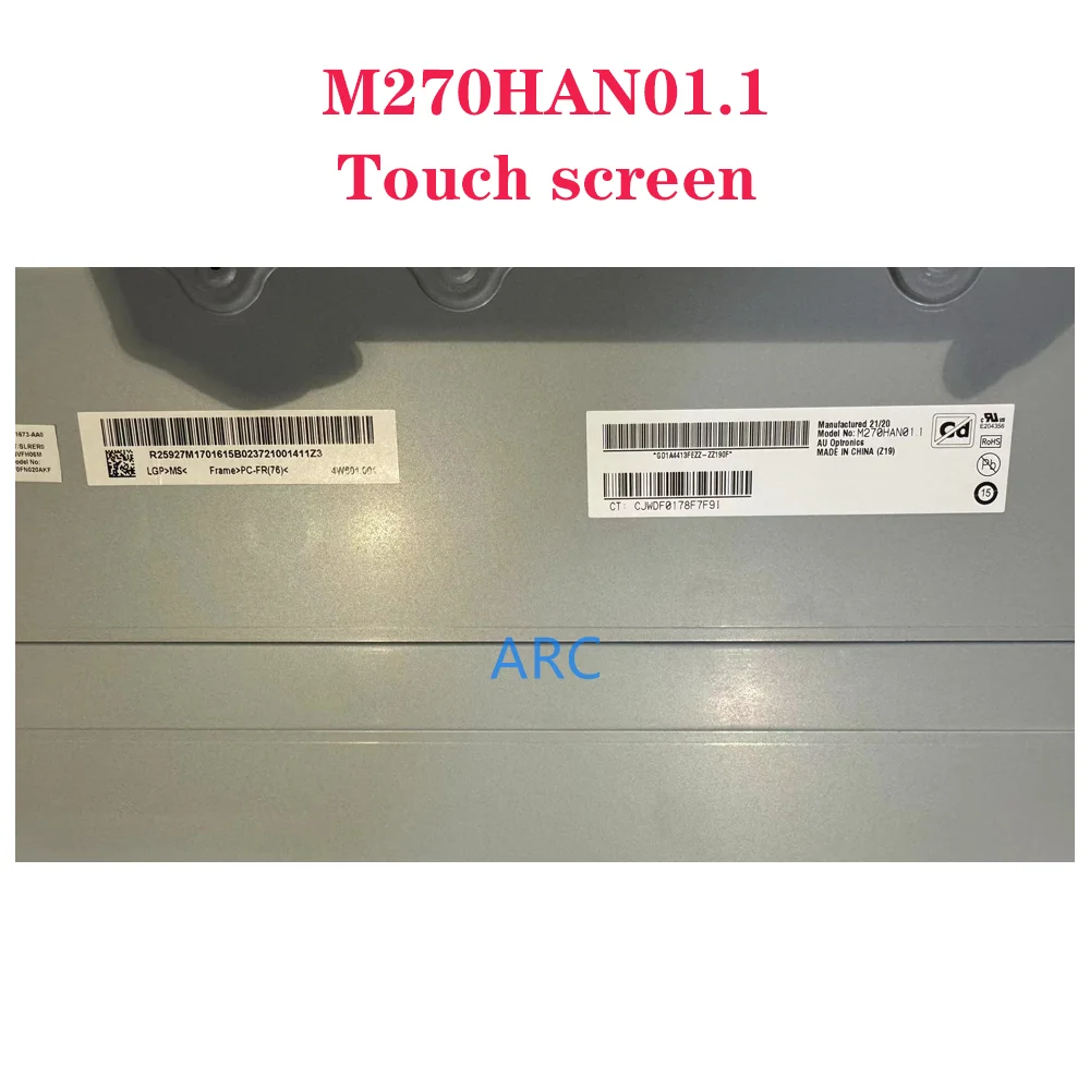 Imagem -03 - Original All-in-one Tela Lcd 27 Touch Screen M270han01.1 Monitor