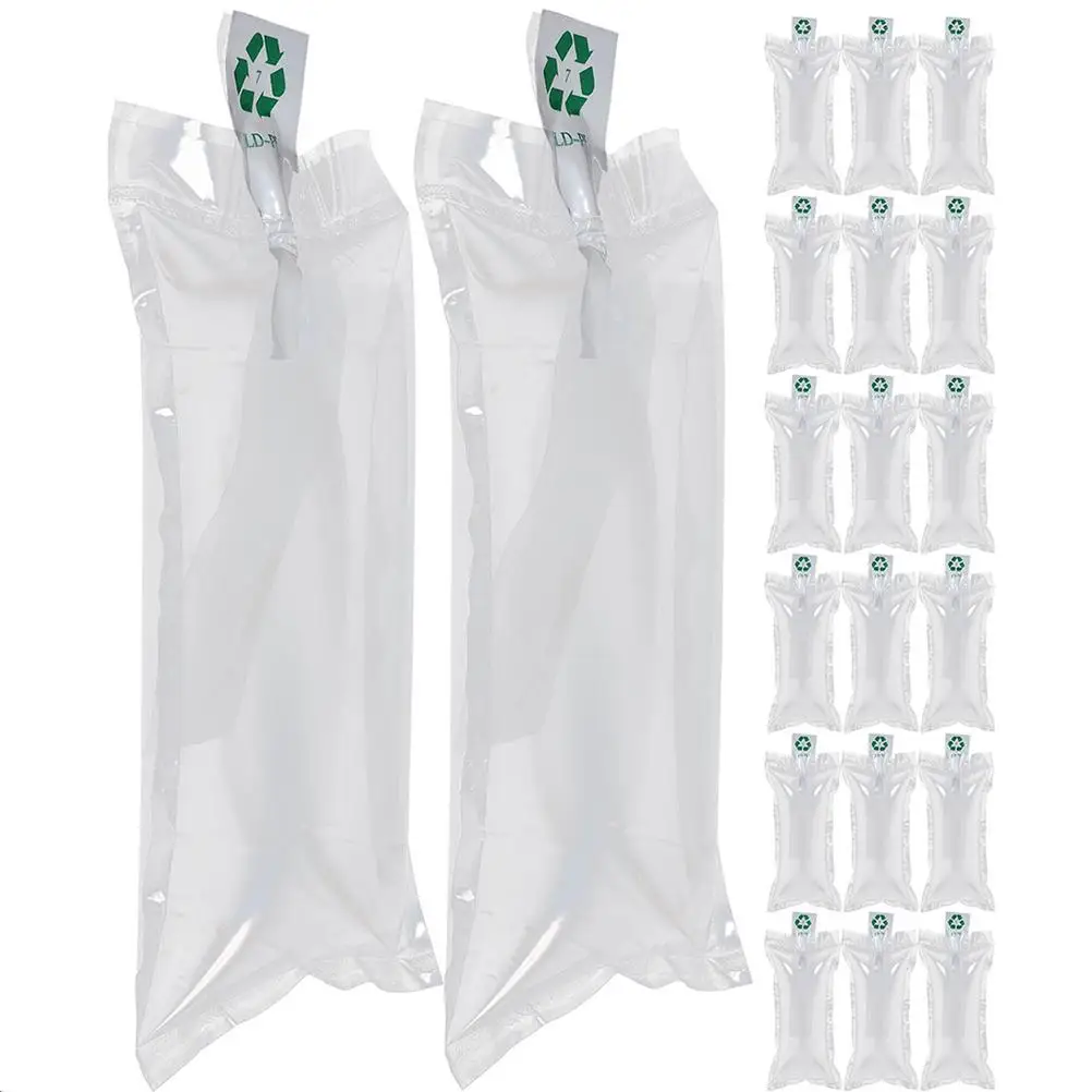 100 Pcs Inflatable Air Pillows 10x20cm Packaging Delivery Anti collision Pouch Clear Bags Lightweight Replace Bubbles