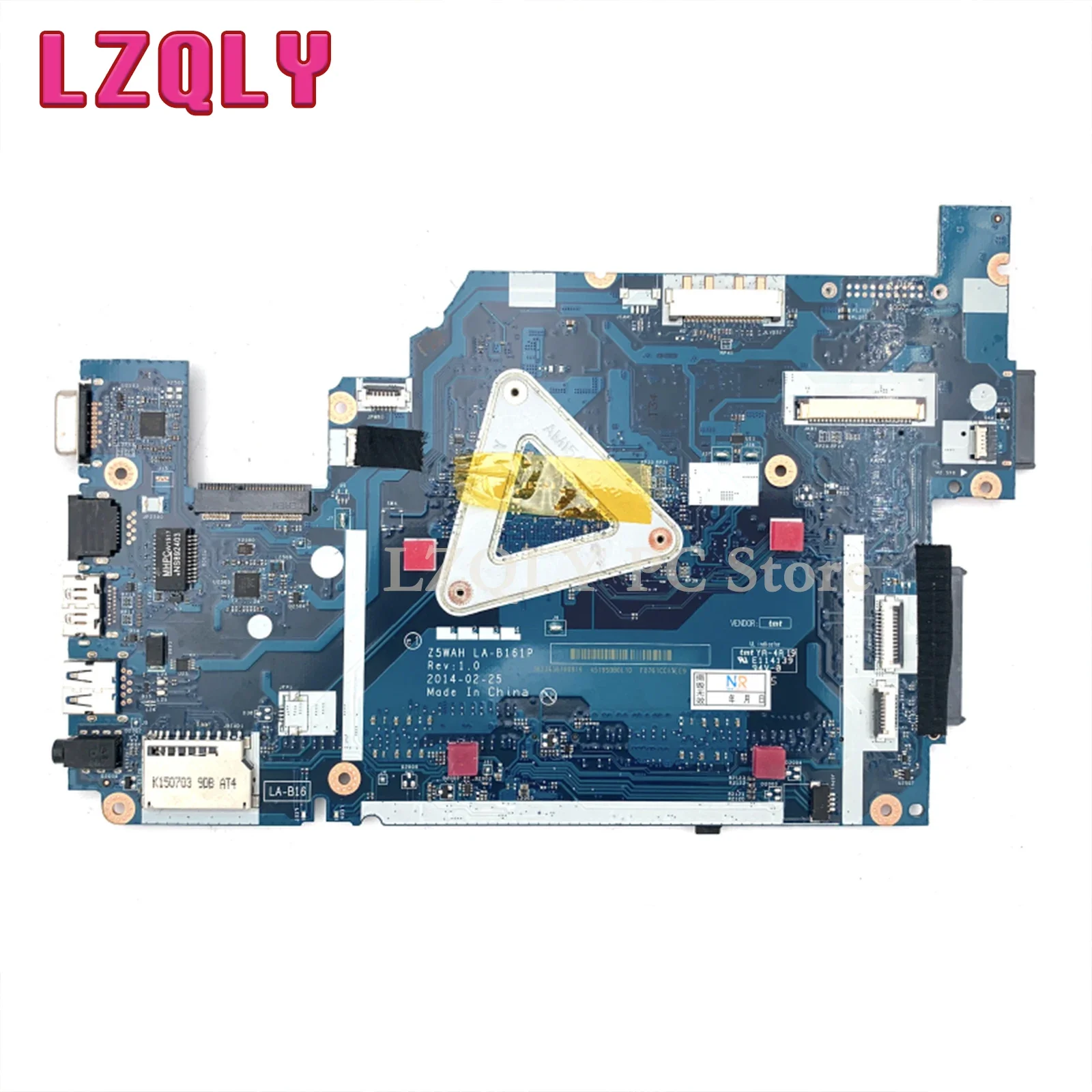 LZQLY For Acer Aspire E5-531 E5-571 E5-571P Z5WAH LA-B161P NBML811004 Laptop Motherboard SR1EF I5-4210U CPU Main Board