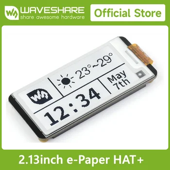 כובע נייר אלקטרוני 2.13 אינץ '+ עבור פטל פאי פטל אפס/אפס w/5/4b/3b, תצוגת דיו אלקטרונית, 250x122, תהליך זהב טבילה