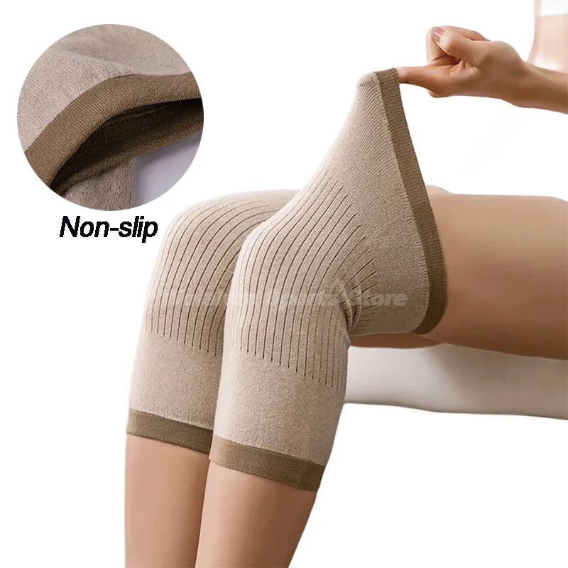 

Woman Leg Warmers Knee Pad Knee Warmer Knees Heater Thermal Knee Support Joint Pain Hair Warmers Legs Kneecaps for Old People