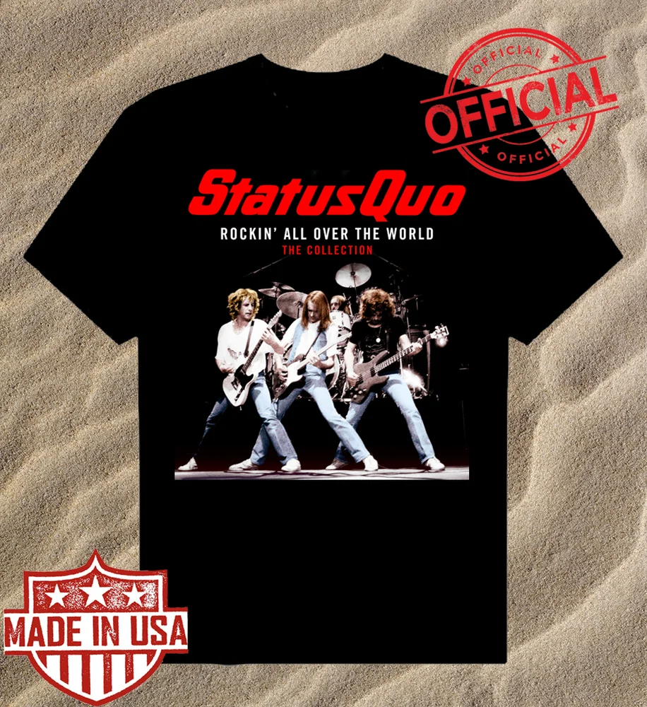 

Status quo band T-shirt Cotton For men Women All Size S-2345XL