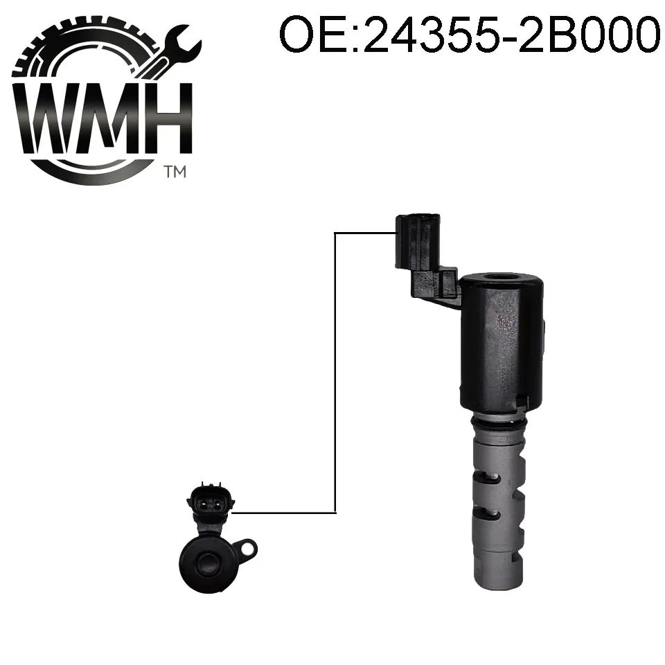 1PCS car accessories VVT Variable Timing Solenoid OEM 24355-2B000 243552B000 FOR Kia Soul 10 L4 1.6L
