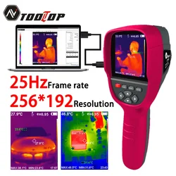 TOOLTOP ET692C Infrared Thermal Imager 256x192 25Hz Handheld Thermal Imaging Camera for PCB Circuit Pipeline Industrial Testing