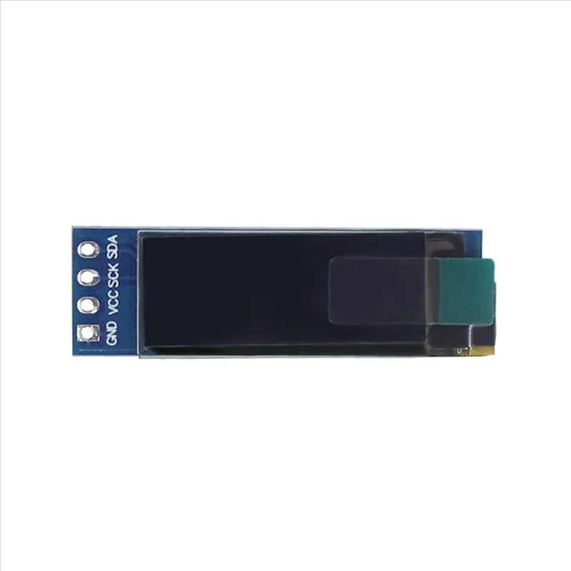 0.91 Inch 128x32 White OLED Display Module SSD1306 I2C IIC Interface Low Power DIY Embedded Screen Panel