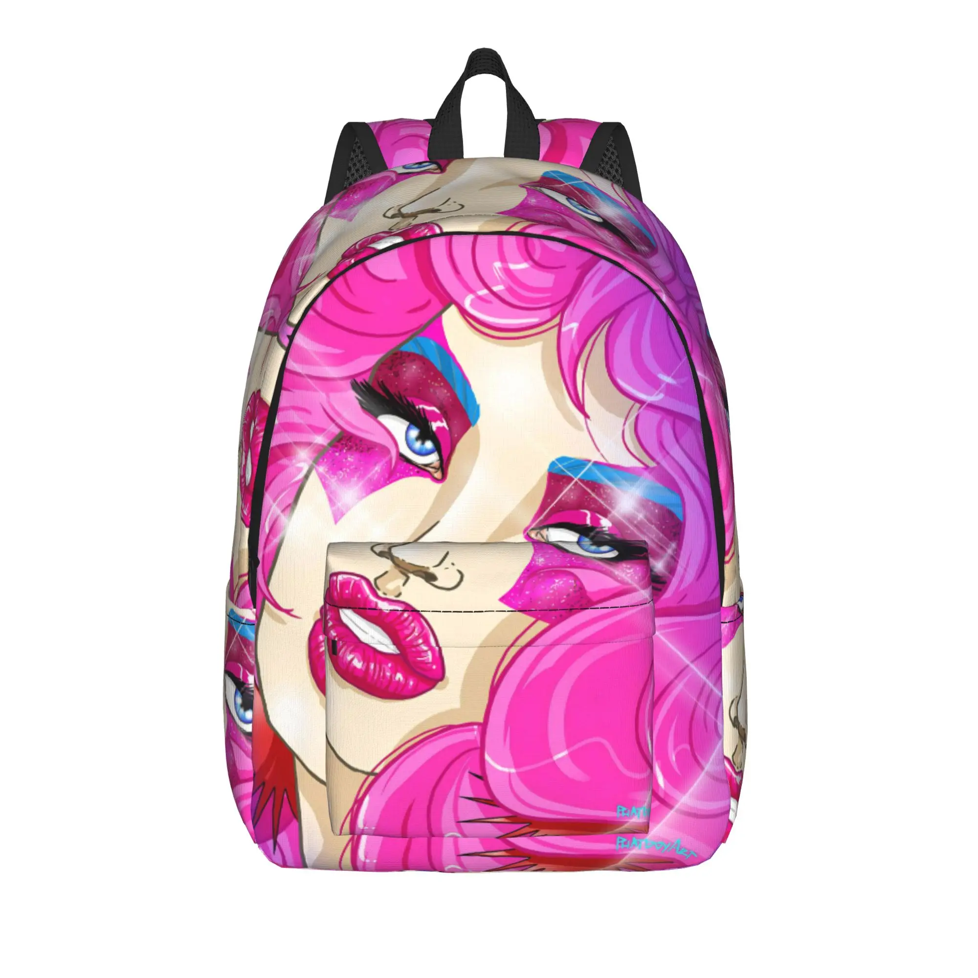 Jem And The Holograms Backpack for Men Women Casual Student Work Daypack  College Shoulder Bag Gift