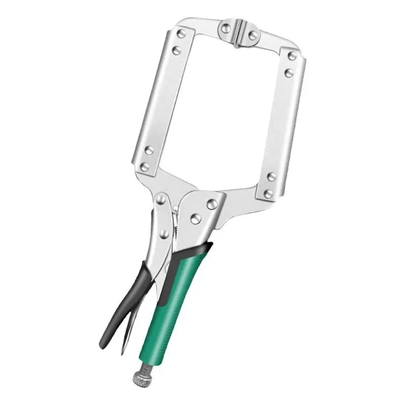 652F Heavy Duty Large Opening C Clamps Quick Release Pliers With Adjustable Screws Suitable For Woodworking And Crafting Need