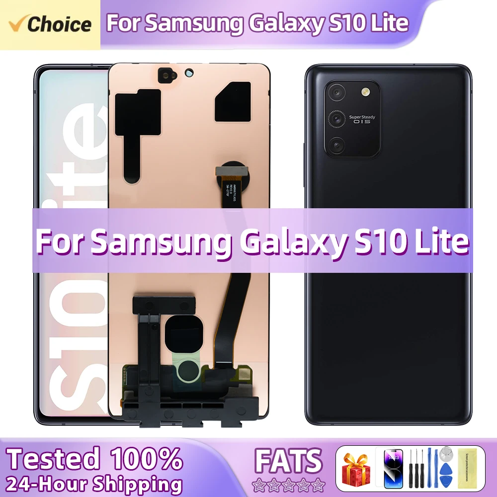 Super AMOLED For Samsung Galaxy S10 Lite LCD Display Touch Screen Assembly For Samsung S10lite G770F SM-G770F/DS G770U1 Display