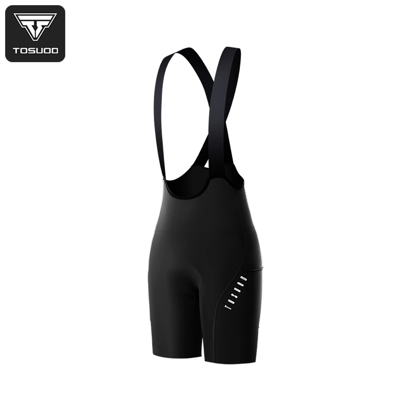 

TOSUOD Men's Cycling Bib Shorts Elastic Padded Cycling Shorts Outdoor Wear Anti-slip MTB Road Bike Sport Daily Cycling Shorts