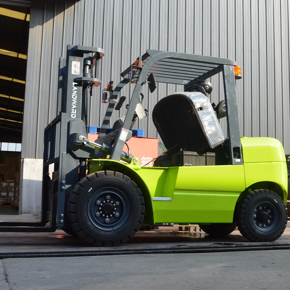 الصين LANDWARD العلامة التجارية 3ton 4ton رافعة شوكية Ce المعتمدة المرفقات عالية الجودة شاحنة رافعة شوكية صغيرة الديزل مخصصة للبيع