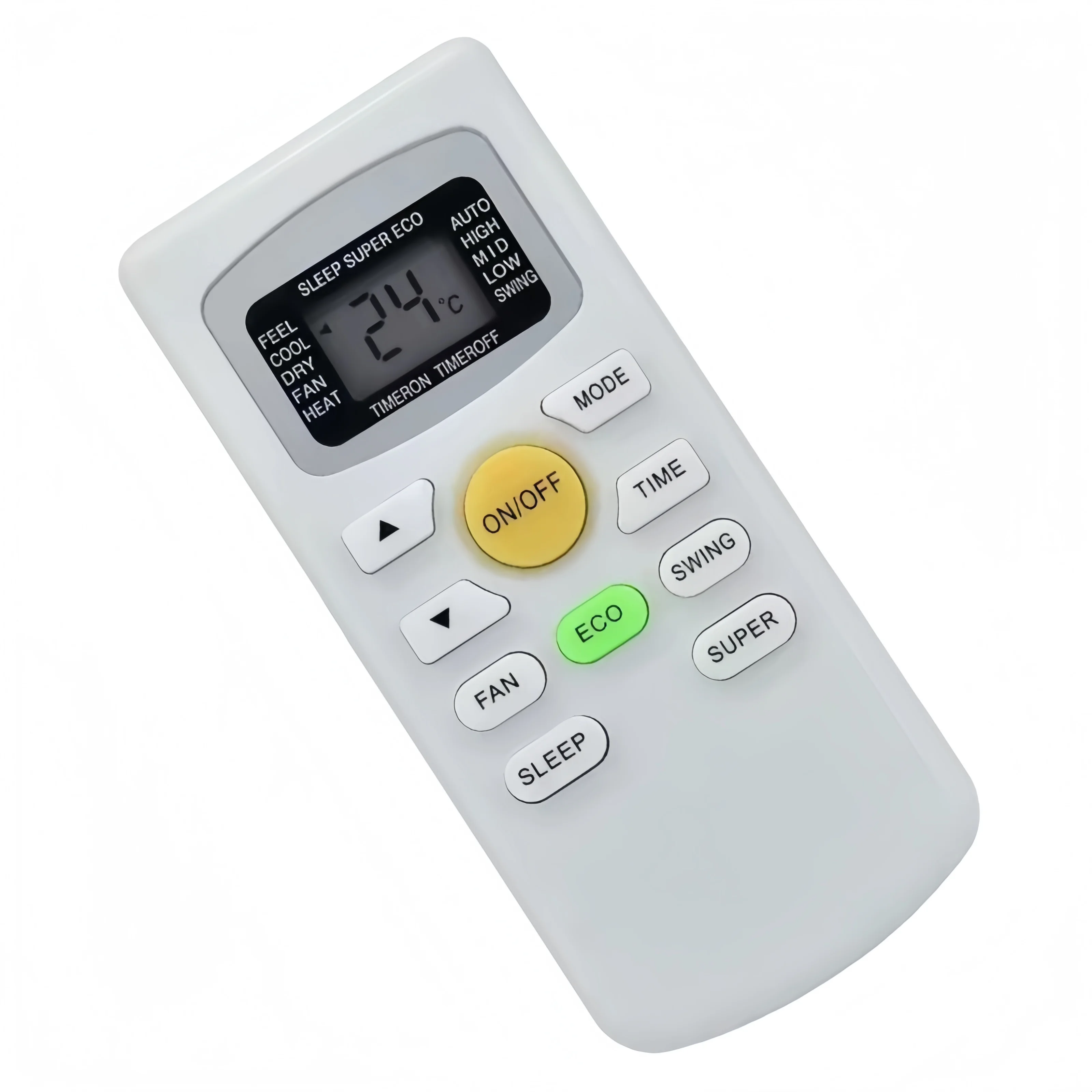 KEG3 Infrared Air‑Conditioner Replacement Remote, Compatible With GYKQ‑34, Household Cooling‑heating Unit Controller