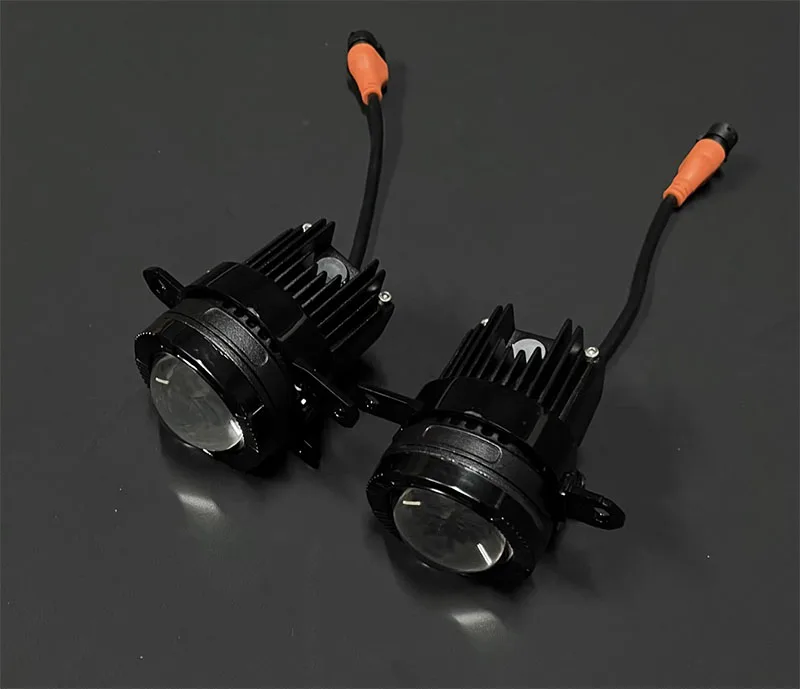Pop Car Golden Eye Fog Lamp Gold Front Laser Modification Accessories Suitable For BYD Equation Leopard 5 Driving Light