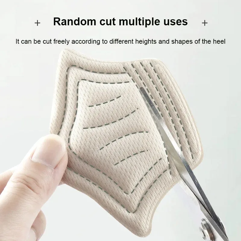 4 Pairs Insoles For Sport Shoes Men Adjustable Size Antiwear Feet Pad Women For Shoes Heels Insoles Protector Sticker Inserts image 4