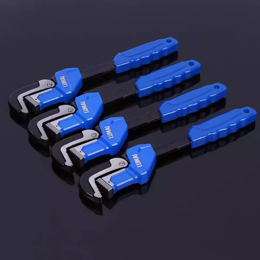 

Pipe Wrench Plumber Heavy Duty Pipe Pliers Quick-Opening High-Carbon Steel Plumbing Pincers Repair Tool