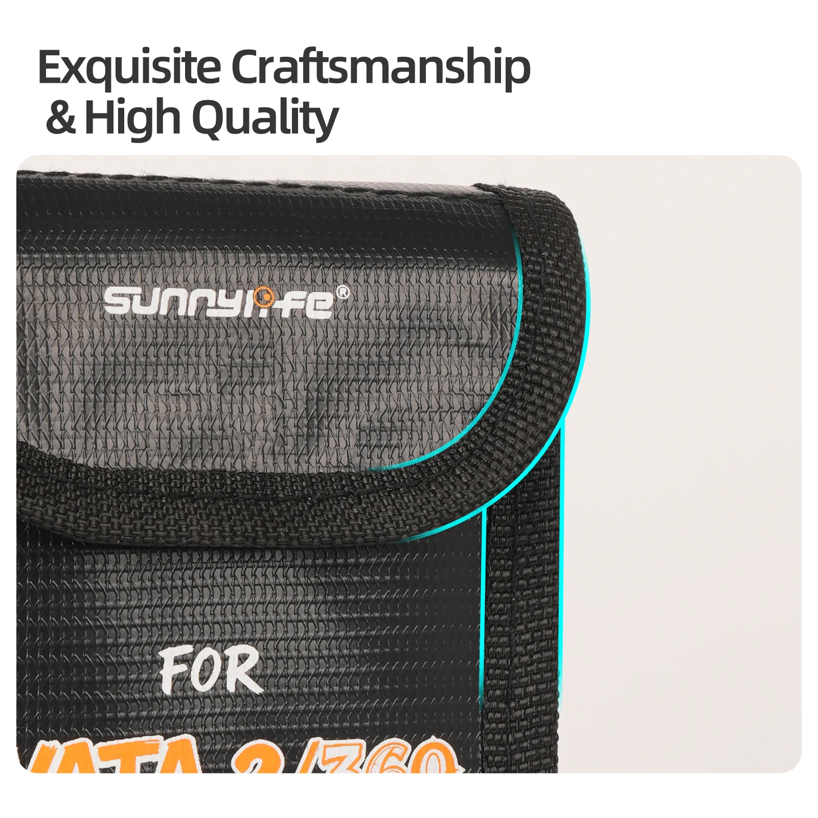 Battery Explosion Proof Bag Case For DJI Avata 2/Avata 360 Safety Battery Storage Bag For DJI Avata 2/Avata360 Drone Accessories