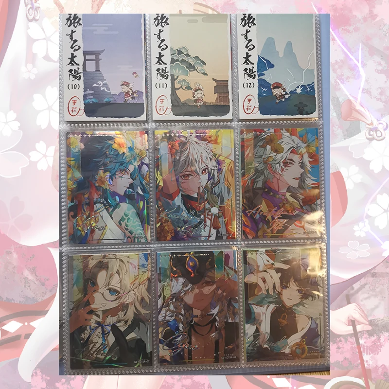 Cartes à collectionner Anime Goddess Story TSR : Klee, Kaedehara Kazuha, Tartaglia, Albedo, Xiao, Venti, Zhongli, Arataki Itto, Dehya