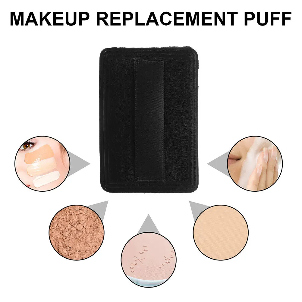 6Pcs Luxus Schönheit Sanfte Touch Kosmetik Pulver Applikator für Make-Up Make-Up Gesicht Puff Puderquaste