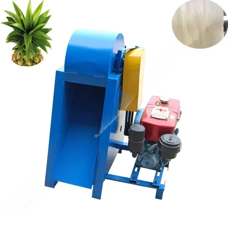 Customized Acting Machine Pineapple Leaf Fiber Extracting Extractor