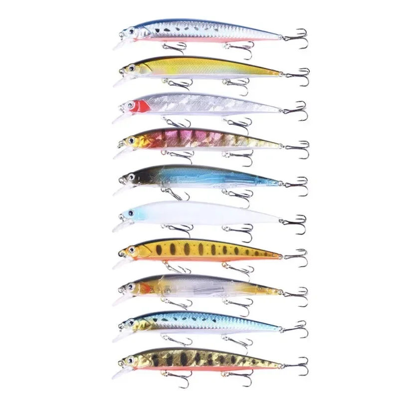 Mino Hovering Luya Bait Long-range Floating Suspended Mino Fake Bait with Ring Beads Sea Fishing Bait Strong and durable