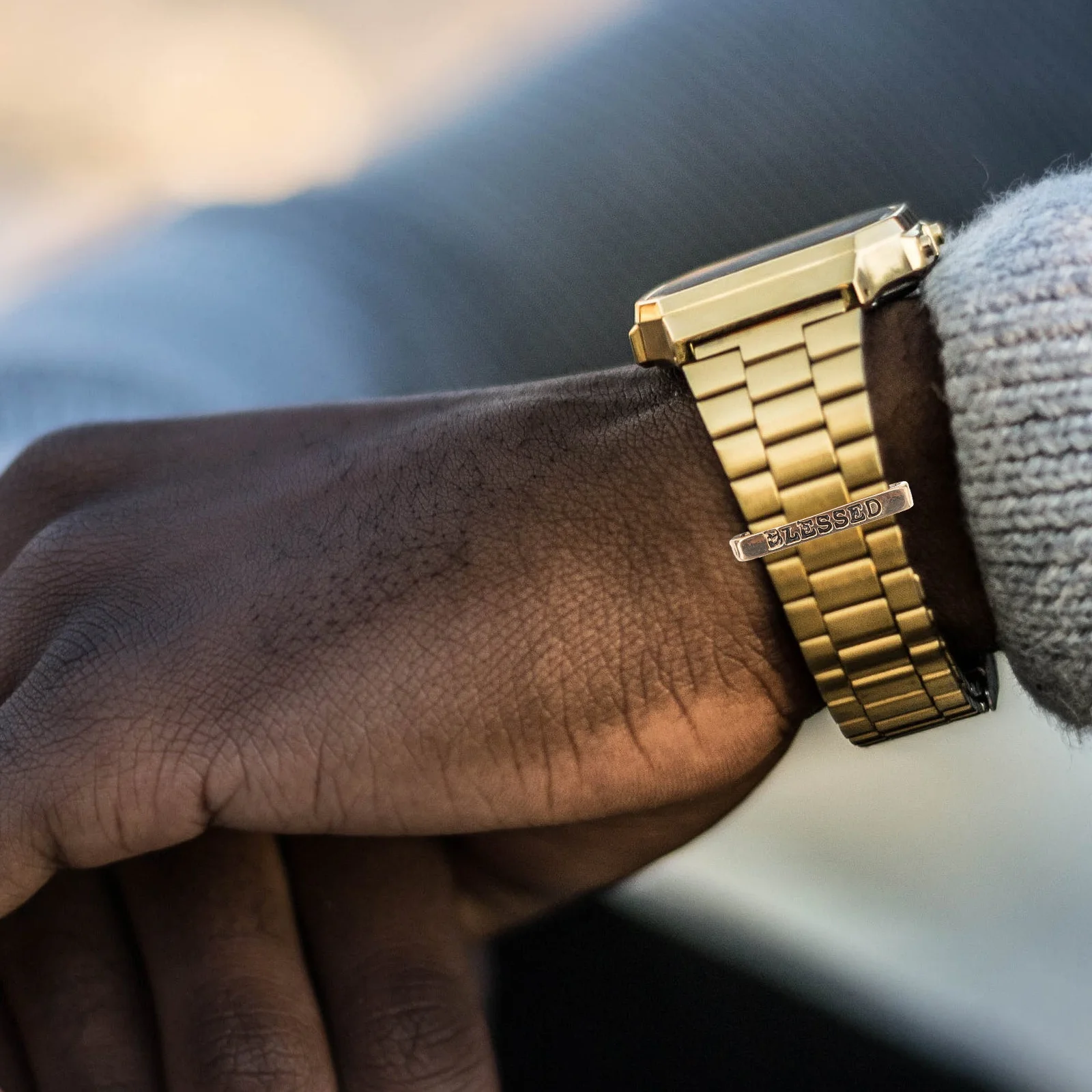 

5Pcs Alloy Watchband Decorative Rings Lightweight Charming Watch Strap Accessories Stylish Decoration for Women Smartwatch