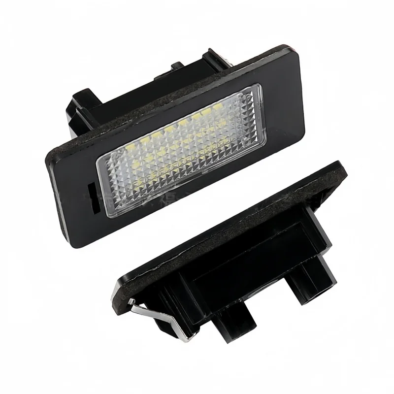 

2PCS LED Number License Plate Lights Replacement FOR VOLKSWAGEN GOLF JETTA TOURAN PASSAT TIGUAN AUDI A1 A3 A6 A7 Q5 Q3 Q7 TT
