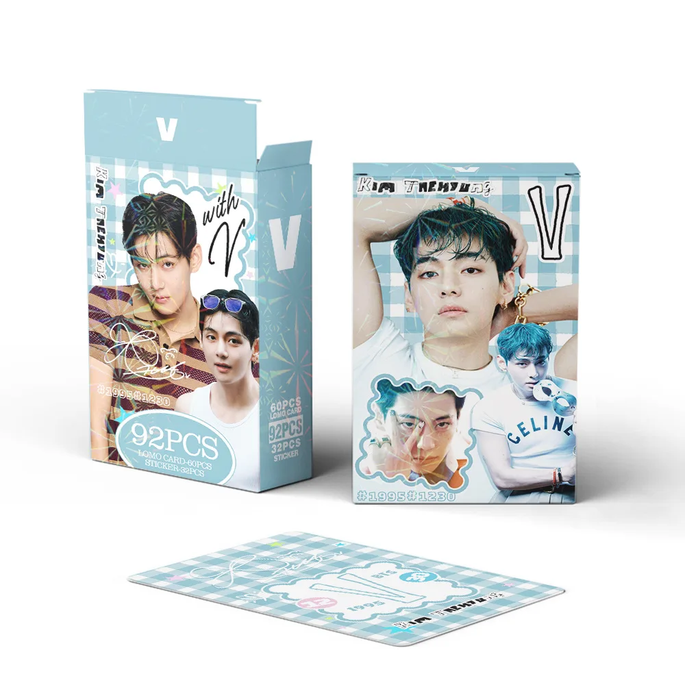 

92 Mini Celebrity Photo Cards, Fan Stickers, LOMO Cards, Holiday Gift Cards, Postcards, Idol Collectible Cards