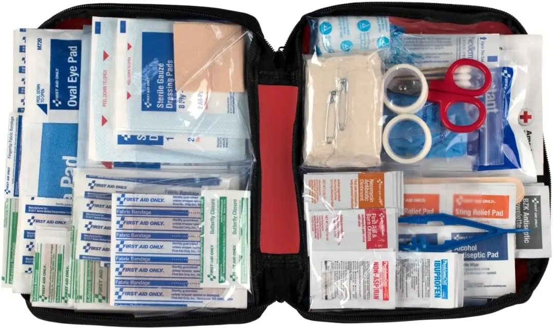 

313-Piece Emergency First Aid Kit for Home, Car & Travel - Comprehensive Medical Supplies