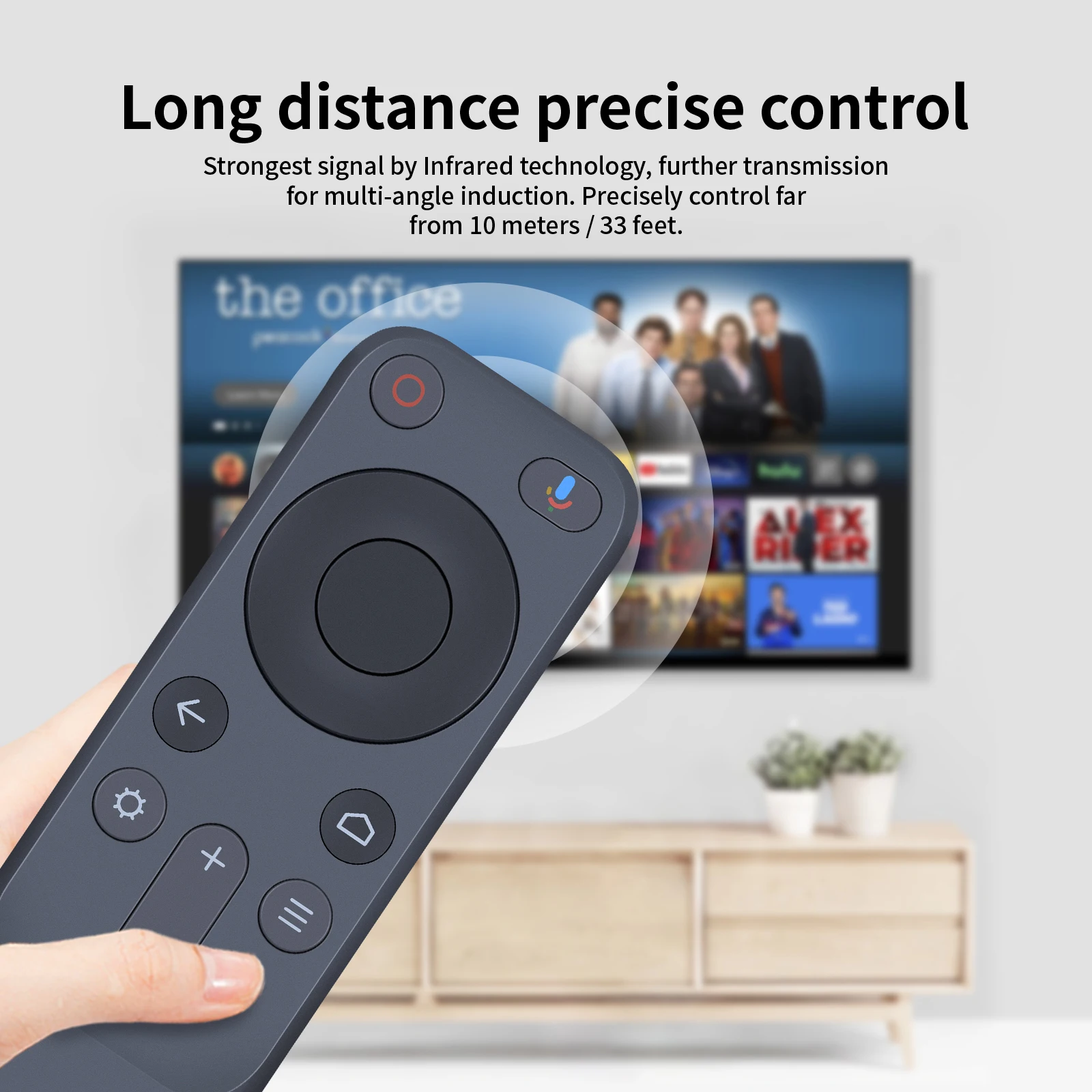 New Bluetooth Voice Remote Control For JMGO N1 Ultra 4K Triple Laser Projector