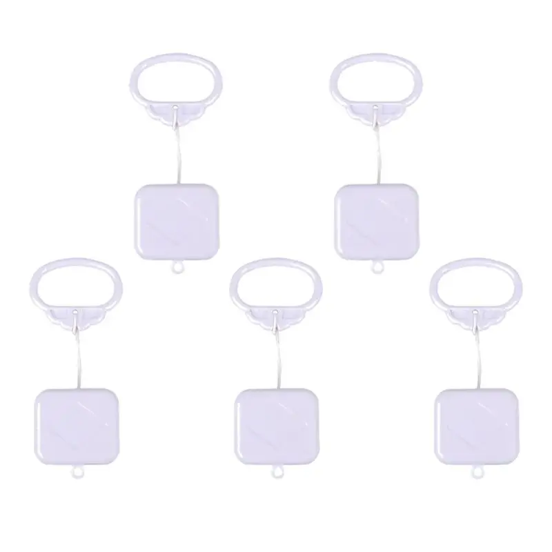 J1UL1N 5Pcs Pull String Cord Music Box Waterproof Pull String Music Box With Classic Lullaby Melody Wind Up Music Box