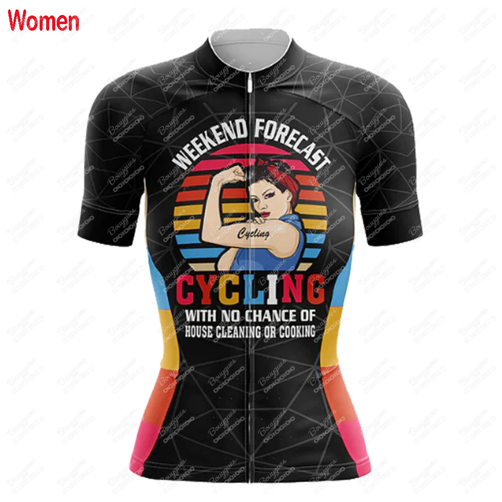 17 styles Summer Premium Cycling Jersey Set Breathable Team Racing Sport Bicycle Jersey Women Cycling Clothing Short Bike Jersey