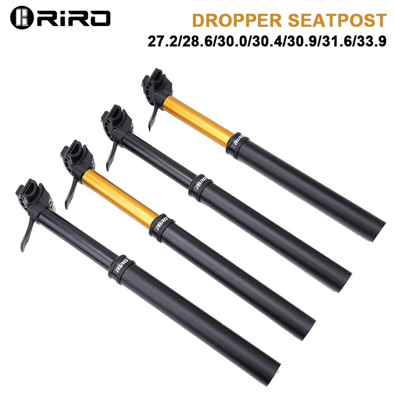 AliExpress riro MTB Bike Dropper Seatpost 7075 Aluminum Alloy Cycling Seat Tube Adjustable Saddle Tube for Mountain Road Bicycle Chair Post Part