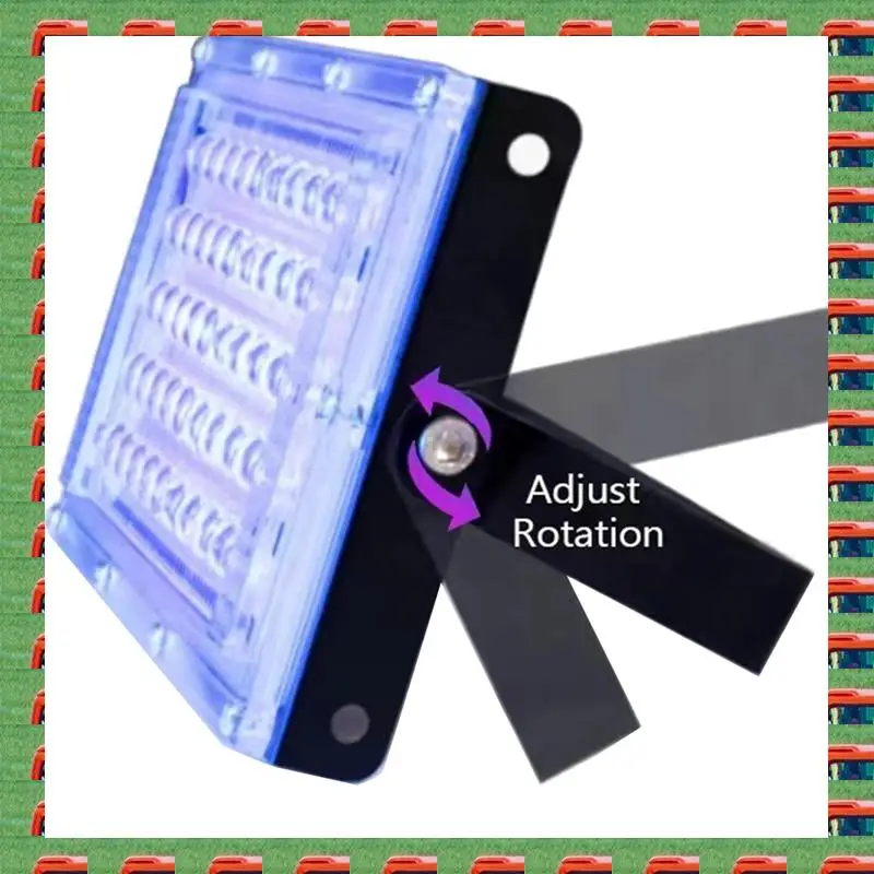 ABMO 2 Pcs UVA Black Light 220V~240V Black Lights For Black Light Stage Lighting Body Paint Fluorescent 100W