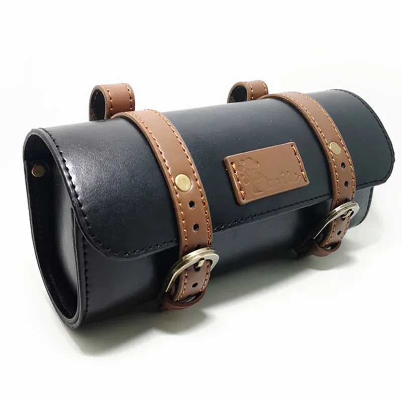 FREE-Q1102 England Bicycle Retro Tail Bags Saddle Bag Sport Leisure Retro Bike Bicycle Tail Bag