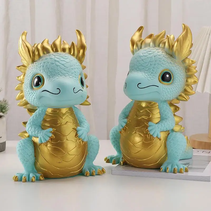 Dragon Saving Bank para Crianças, Jarra de Dinheiro, Grande Capacidade, Desenhos Animados, Ano Novo Chinês, Decoração, Meninos, 2022