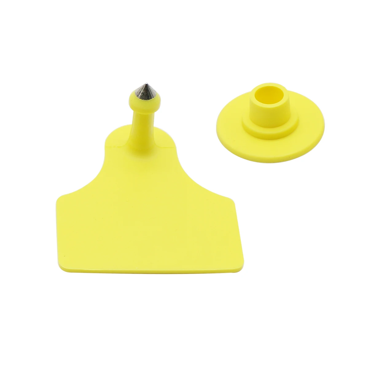 5 pz 40*50mm capre pecore bovini mucche maiali auricolari vuoti identificazione del bestiame TPU precisione Ear Label Farm Animal Marker