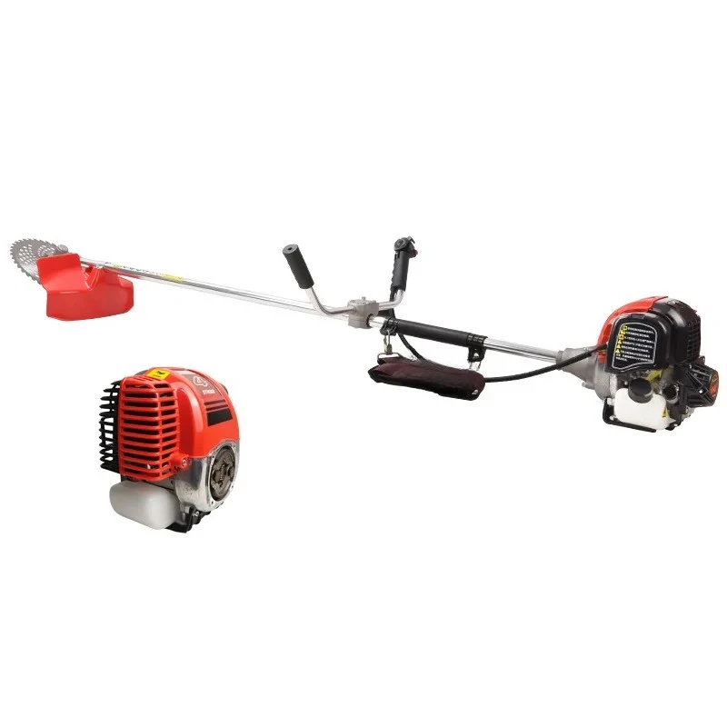 Four-stroke lawn mower 139F side-mounted irrigation cutter Small rice harvesting