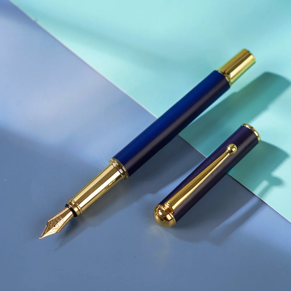 Premium Metal Fountain Pen Morandi Series Desk Stationery For Business Professional Writing Document Signature Gift Boxed