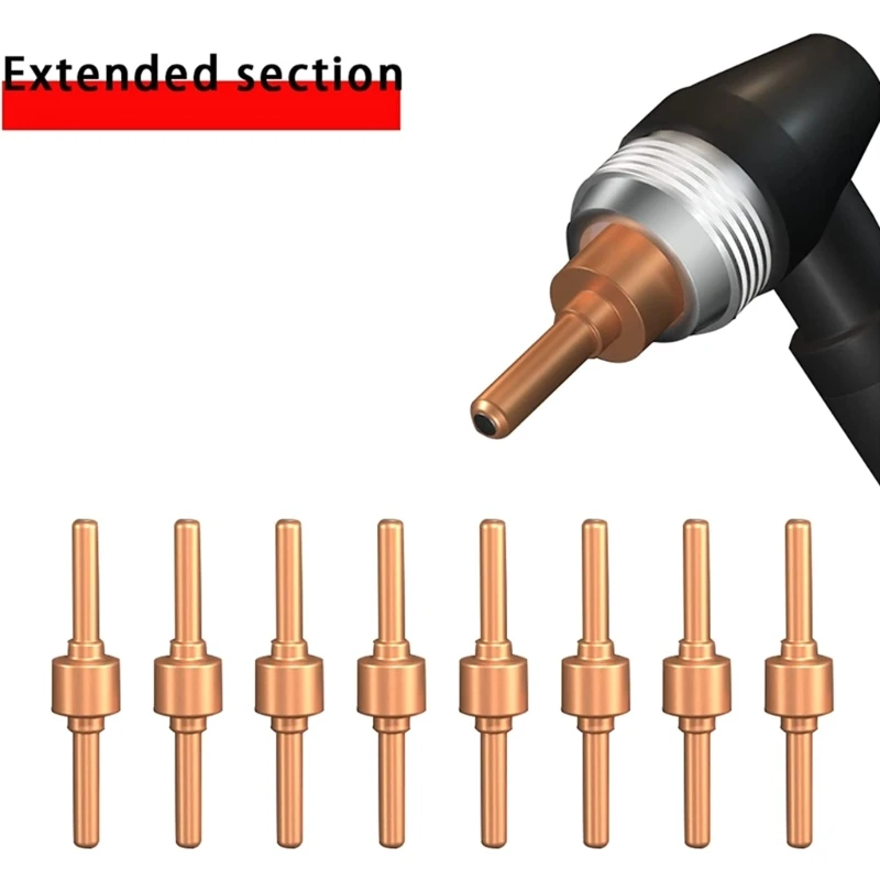 Electrodes Long Nozzles Welding Nozzle for PT31 LG40 40A Cutting Welder 20pcs Drop Shipping