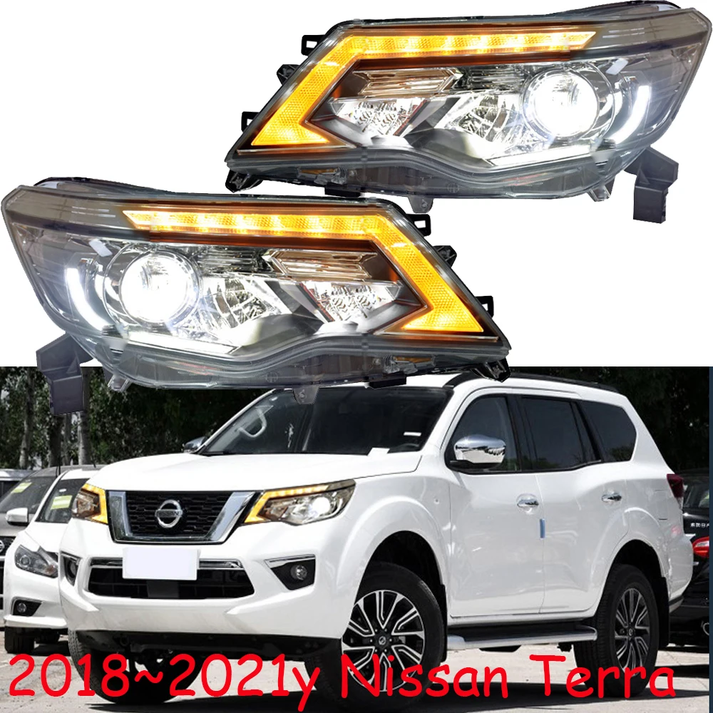 

car bumper headlamp Terra headlight hid xenon bulb 2018~2021y LED DRL car terra daytime running light head light