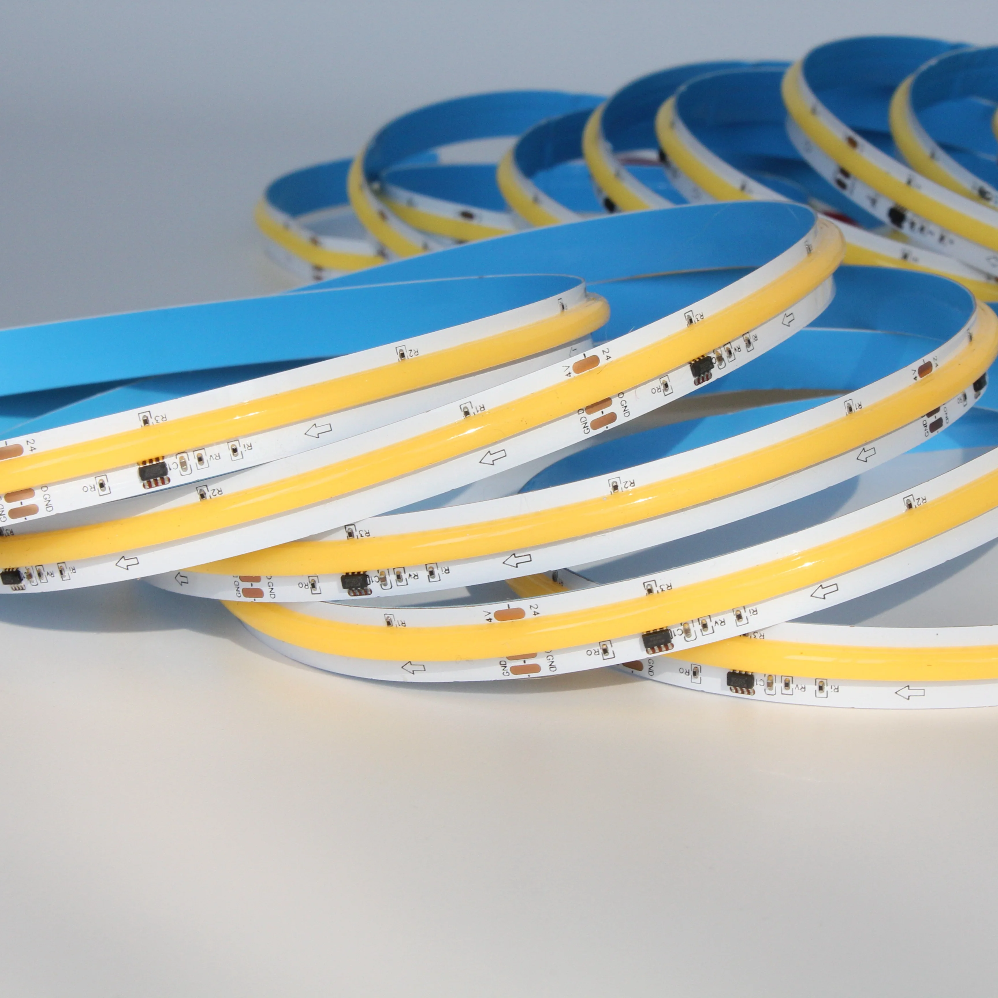 WS2811 COB LED Running water LED Flexible Strip Light, 24V DC, non-waterproof