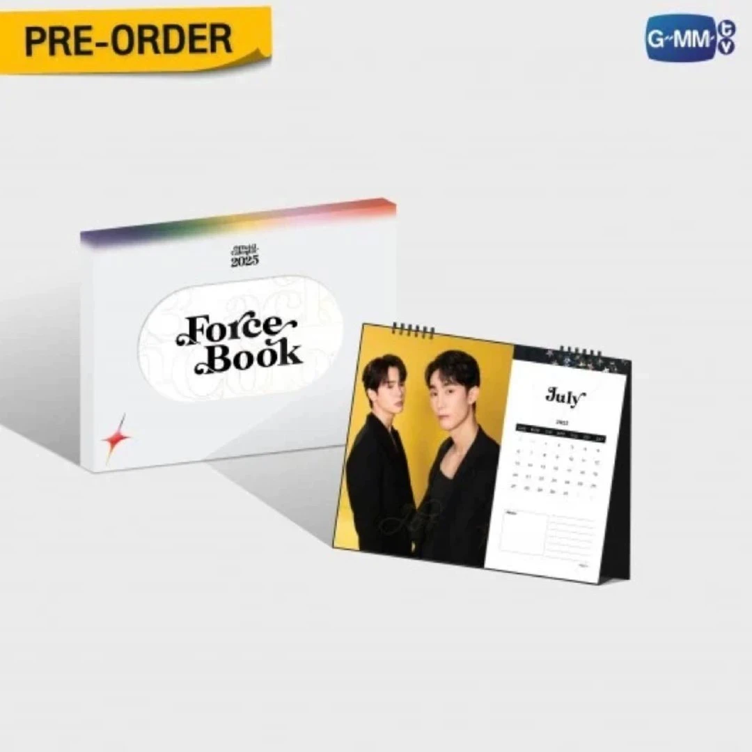 2025 New In Stock Thailand Stars Drama Force book Official Calendar 24.5x18.7cm+ 1 Random Card