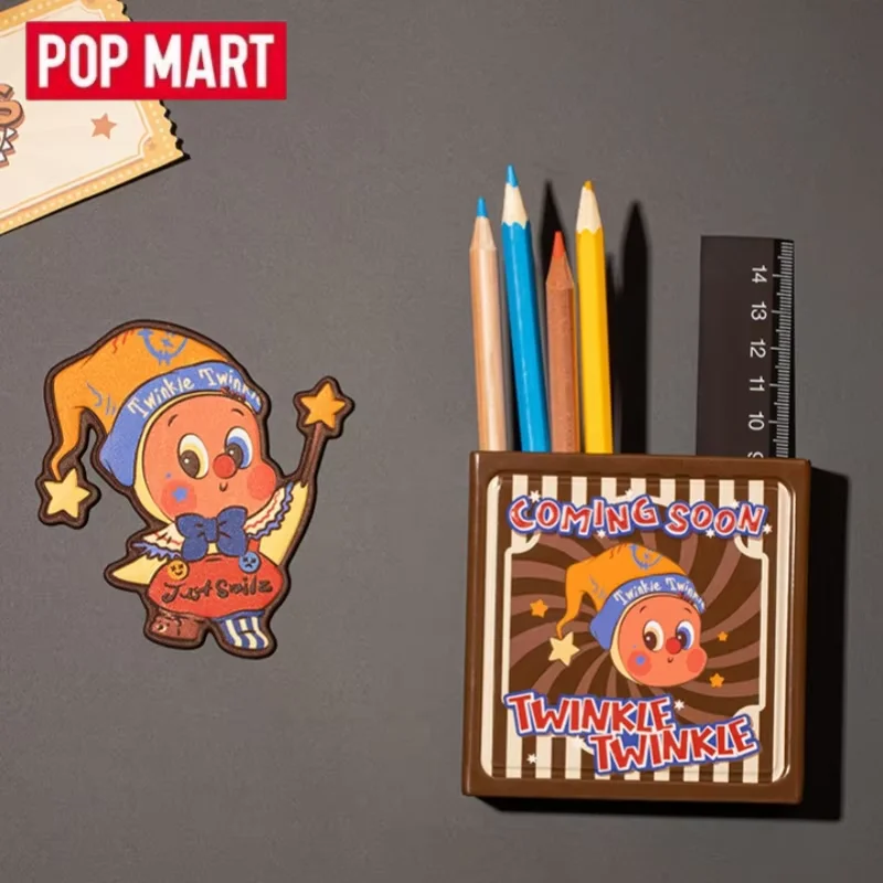 POPMART لماذا خطيرة جدا المغناطيسي مشبك للغلق بإحكام مجموعة صناديق سلسلة صندوق أعمى صندوق غامض دمية لطيف أنيمي الشكل تخمين حقيبة اللعب