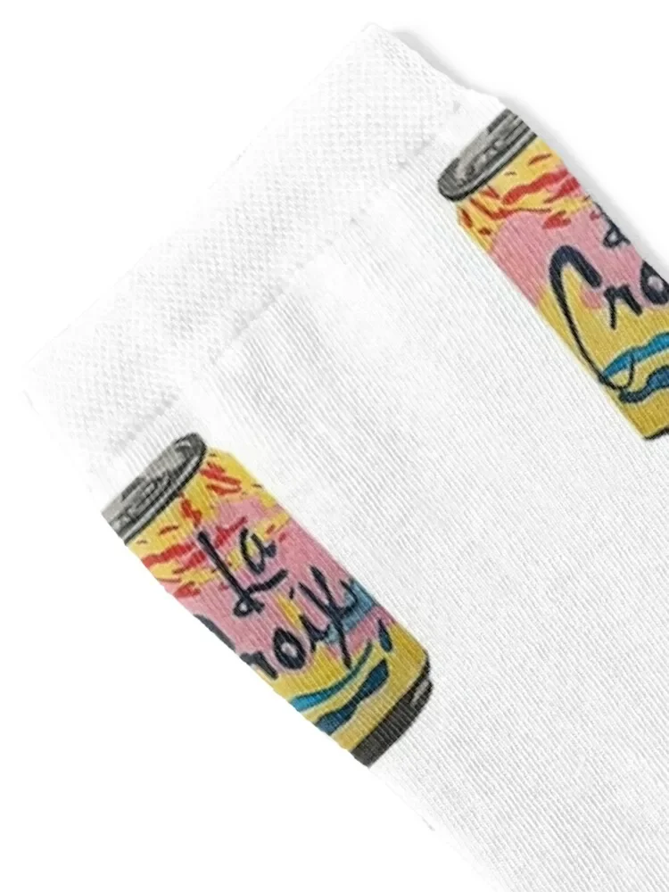 Vintage La Croix Drawing Socks designer cotton Men Socks Women's