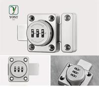 YOST-Mechanical Keyless Cabinet Lock, Swivel Drawer Lock Combination Lock, Combination Latch File Cabinet Lock
