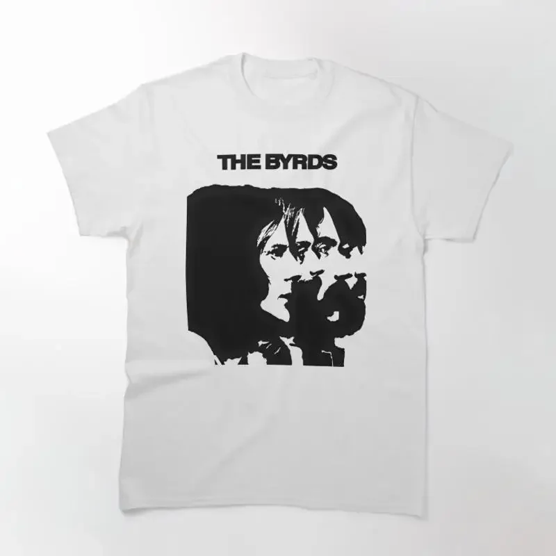 The Byrds Black Silhouette Band Classic T-Shirt