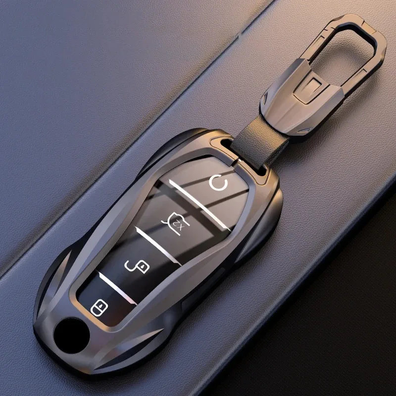 Sleek Metal Key Fob Cover for BYD ATTO 3 & Atto 2