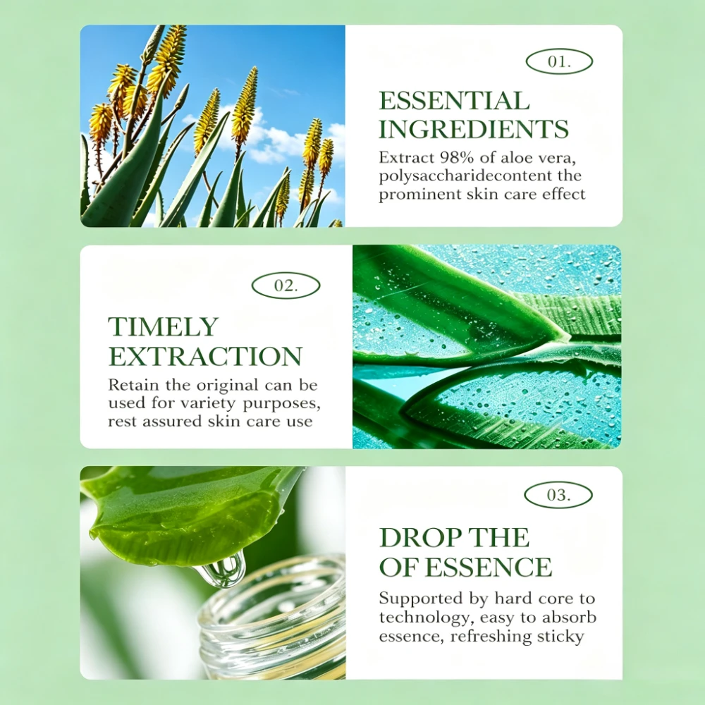 Aloe Vera Hand Cream Refreshing Hydrating Non-Greasy Silky Moisturizing Hand Lotion For Dry Rough Hands Daily Travel Hand Care