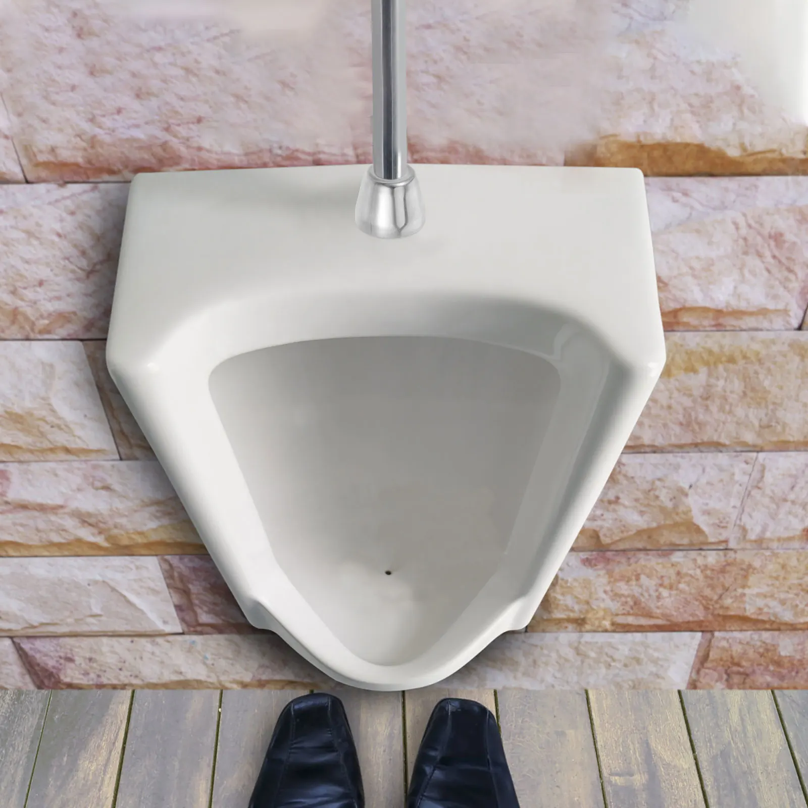 

Stainless Steel Urinal Flush Valve Cap Manual Automatic Bathroom Urinal Valve Top Protector Cover Flush Protector